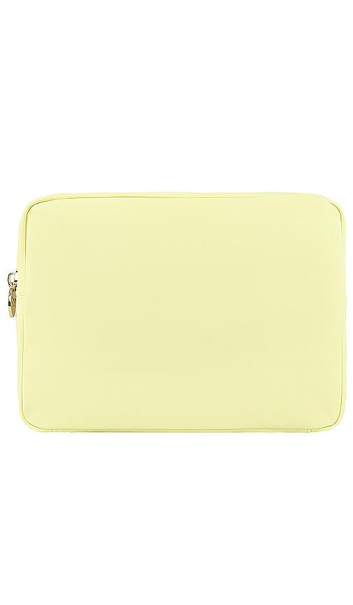 stoney clover lane classic large pouch in banana.