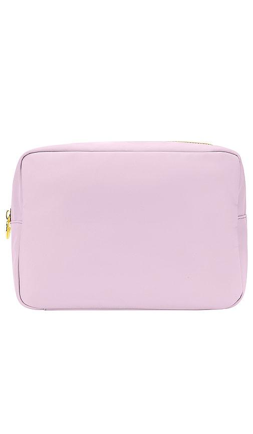 stoney clover lane classic large pouch in lilac.