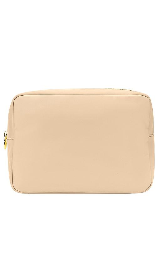 stoney clover lane classic large pouch in sand.