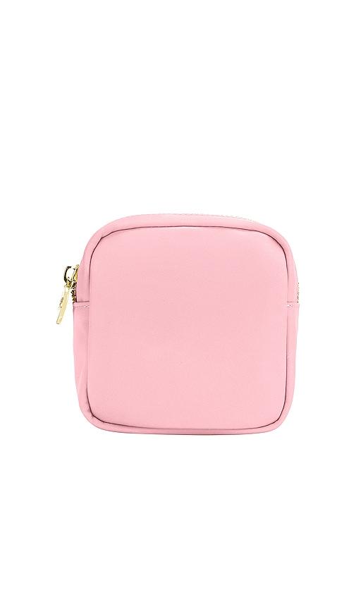 stoney clover lane classic mini pouch in flamingo.