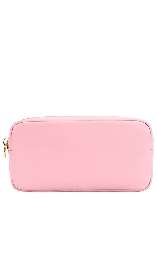 stoney clover lane classic small pouch in flamingo.
