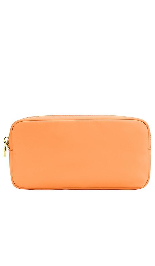 stoney clover lane classic small pouch in peach.