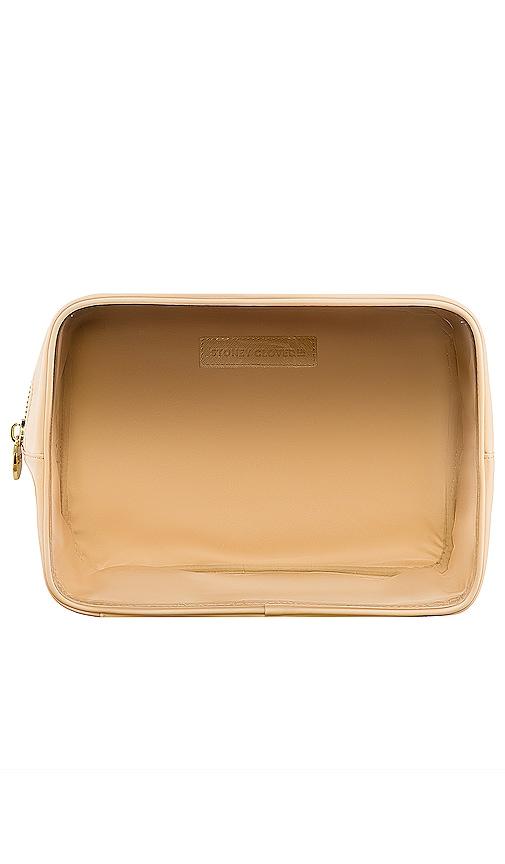 stoney clover lane clear front large pouch in sand.