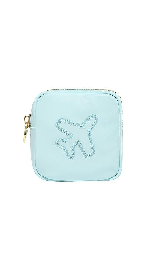 stoney clover lane x revolve airplane mini pouch in sky.