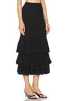 story 1 tiered ruffle skirt