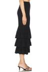 story 1 tiered ruffle skirt