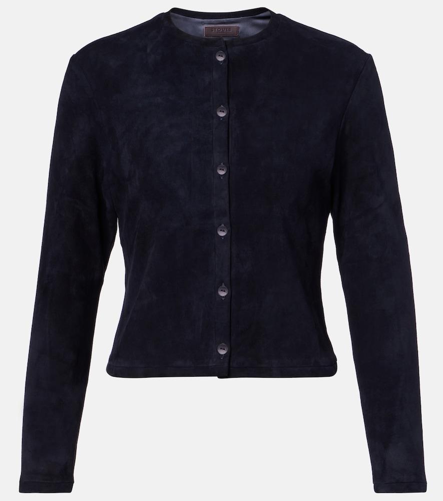 stouls astrid 24 suede cardigan