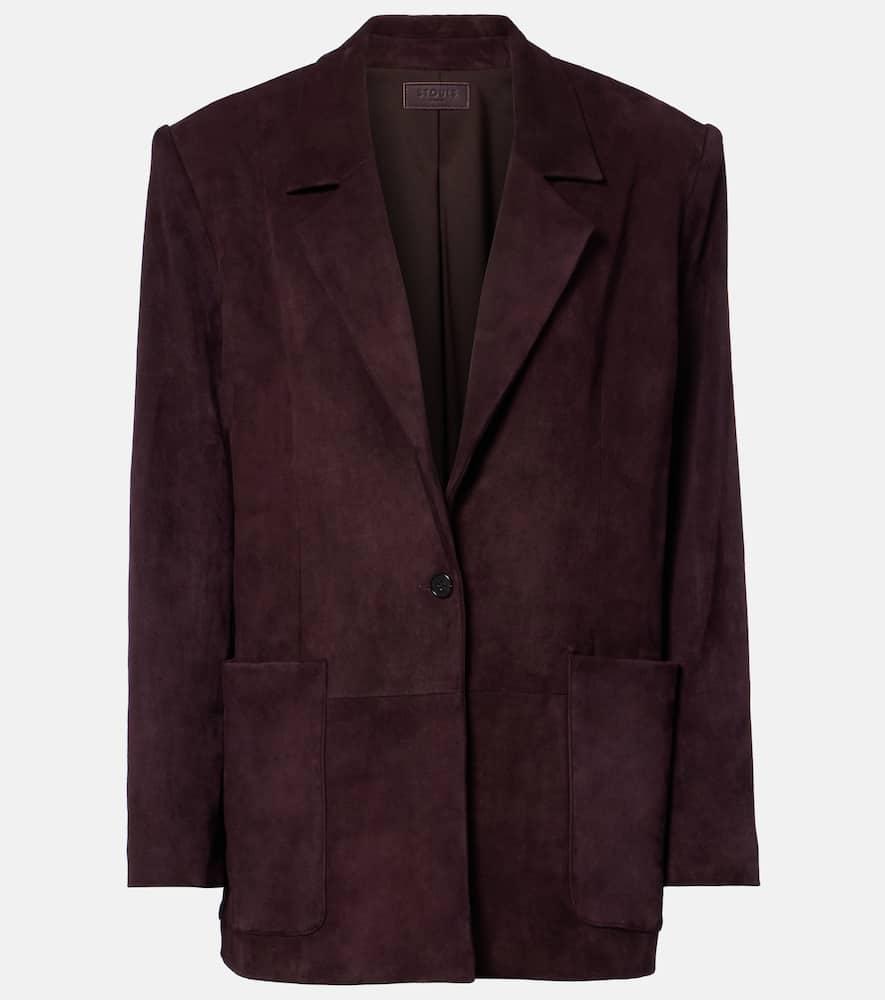 stouls berliner suede blazer