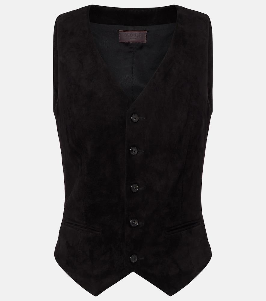 stouls capone suede vest