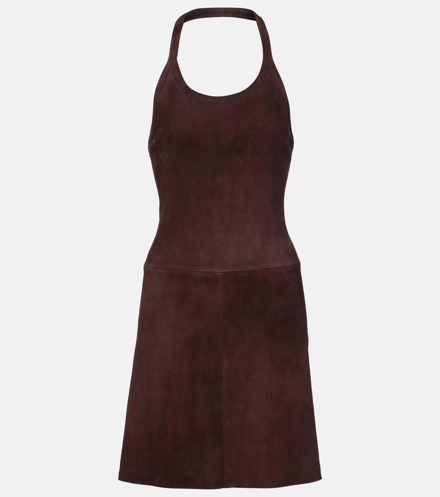 stouls chiquita suede minidress