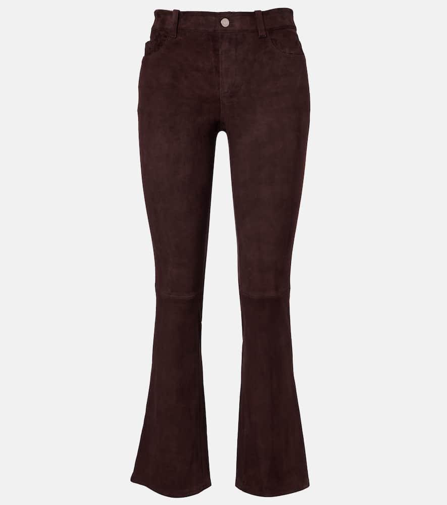 stouls dean 22 suede flared pants