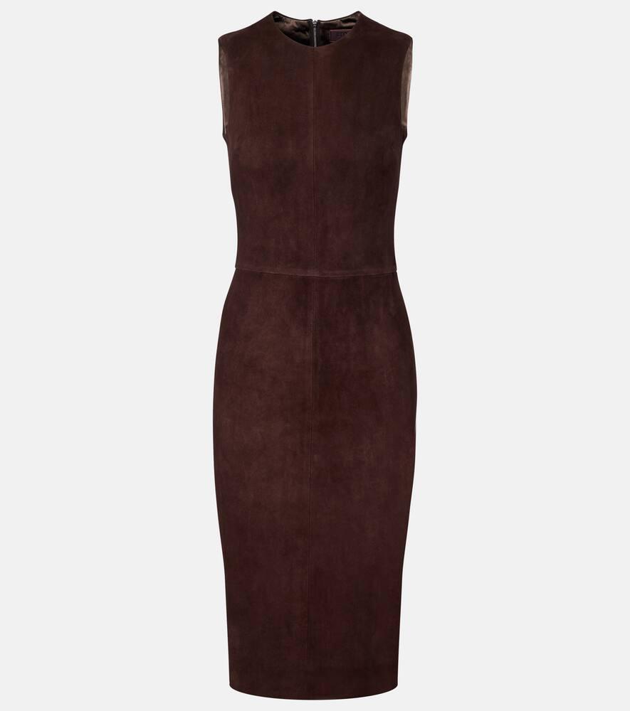 stouls eva suede minidress