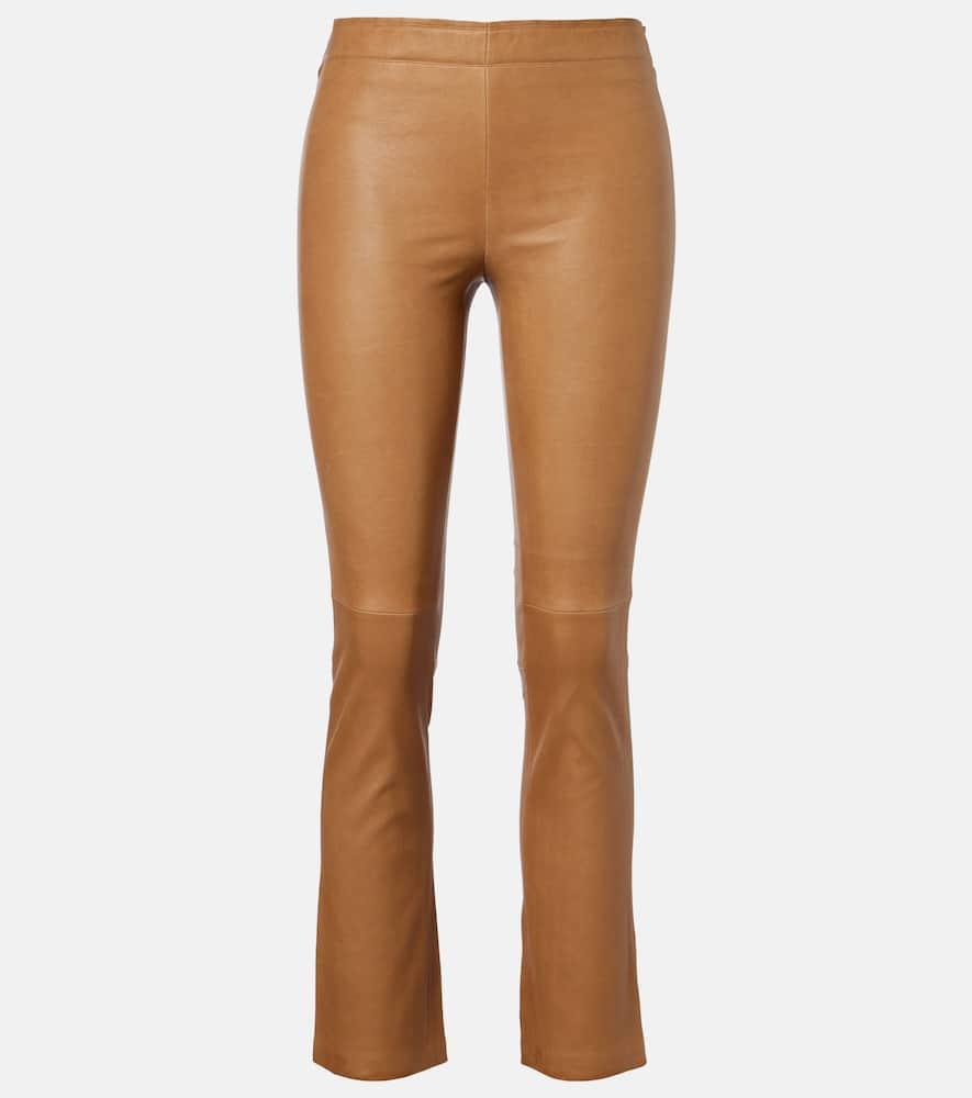 stouls jp twenty leather slim pants