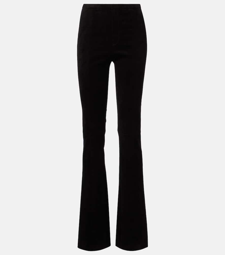 stouls kam 24 suede flared pants