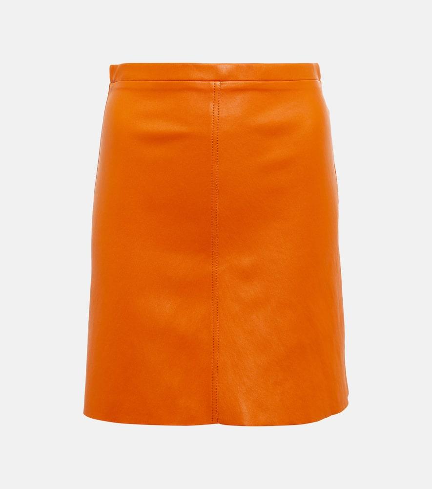 stouls lucie 22 leather miniskirt