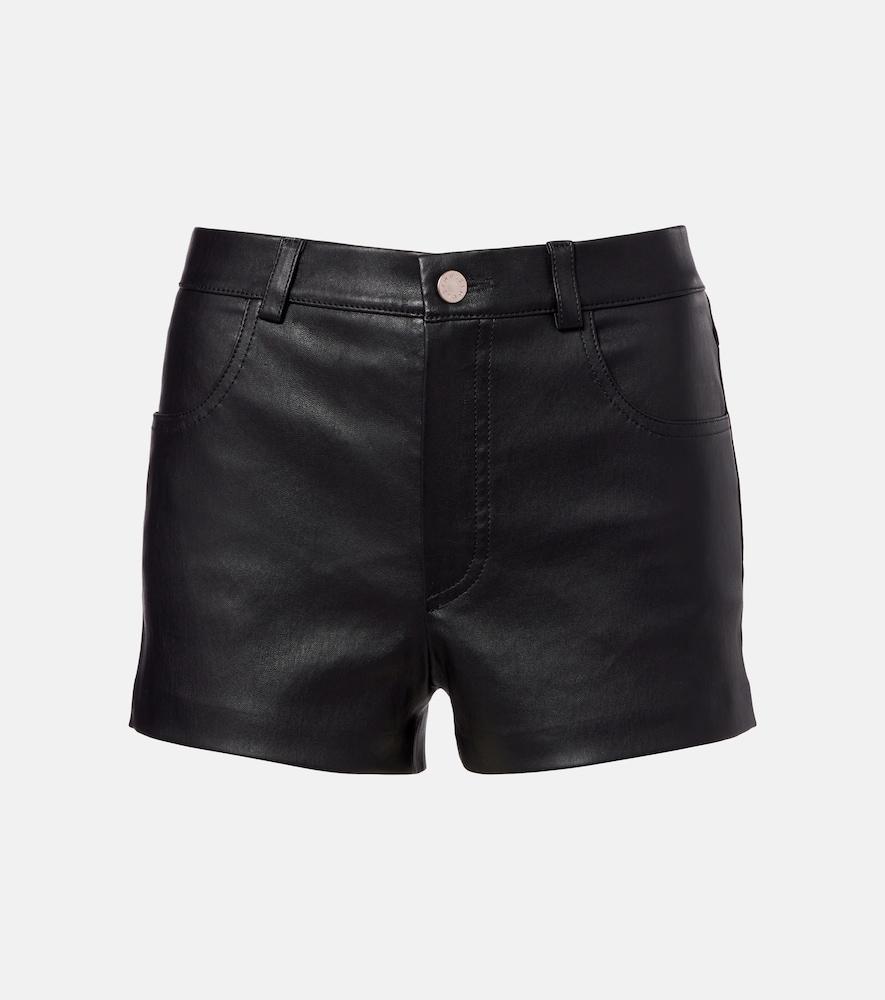 stouls roxie leather shorts