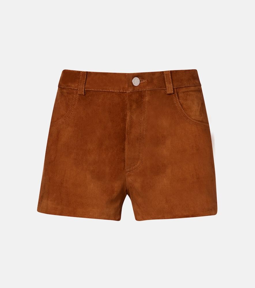 stouls roxie suede shorts