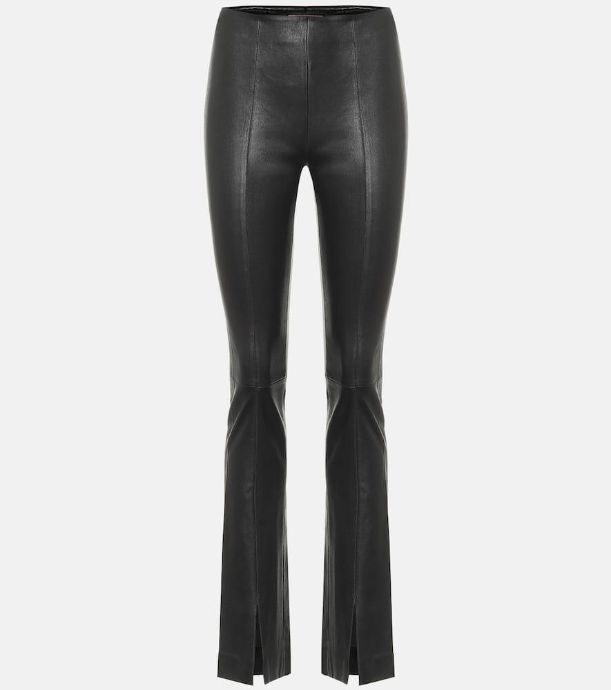 stouls vegas strip skinny leather pants