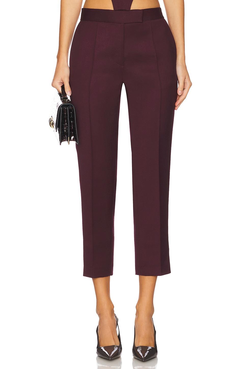 straight crop trouser