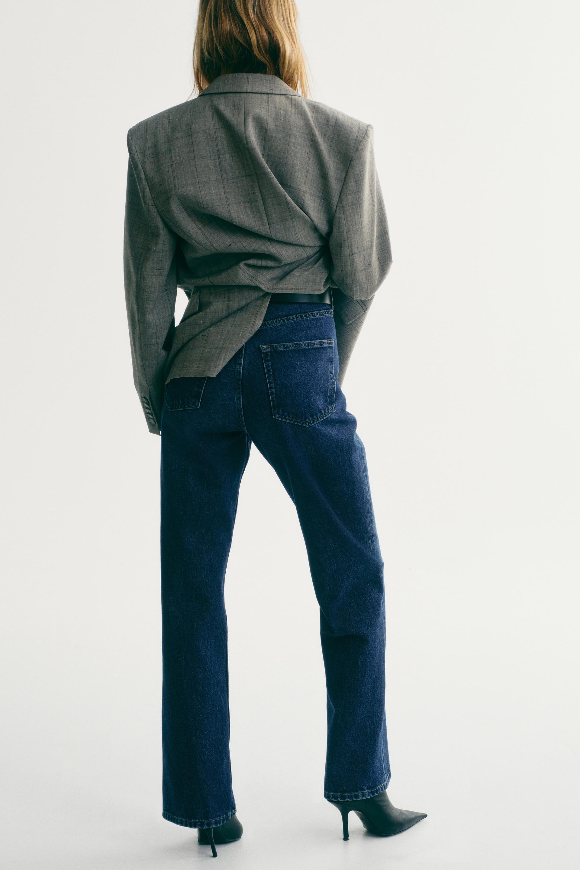 straight high jeans