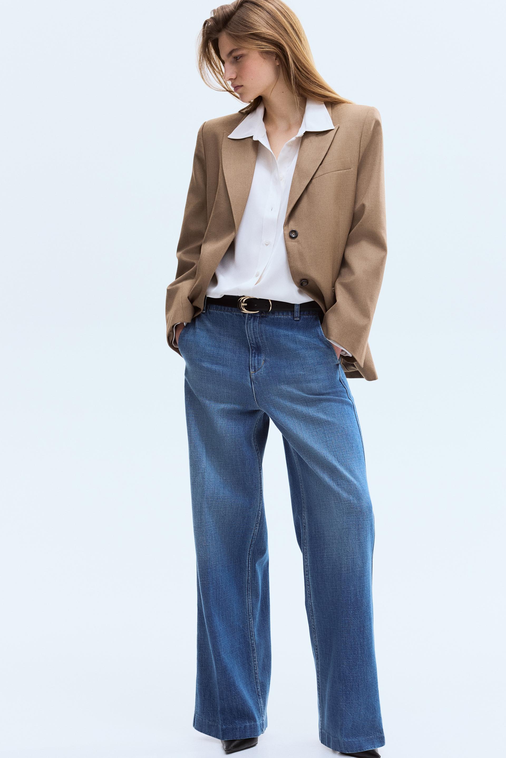 straight high jeans