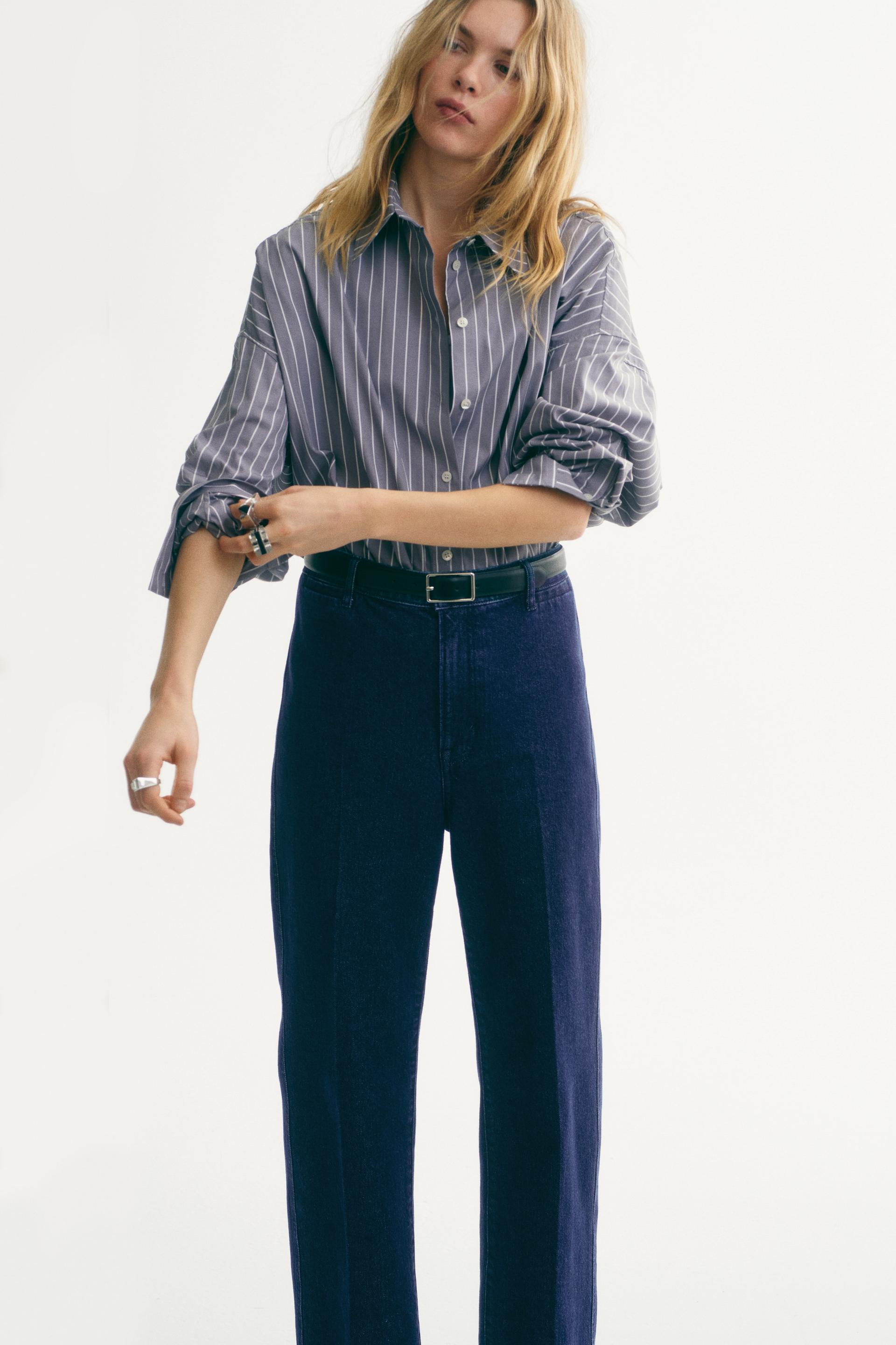 straight high jeans