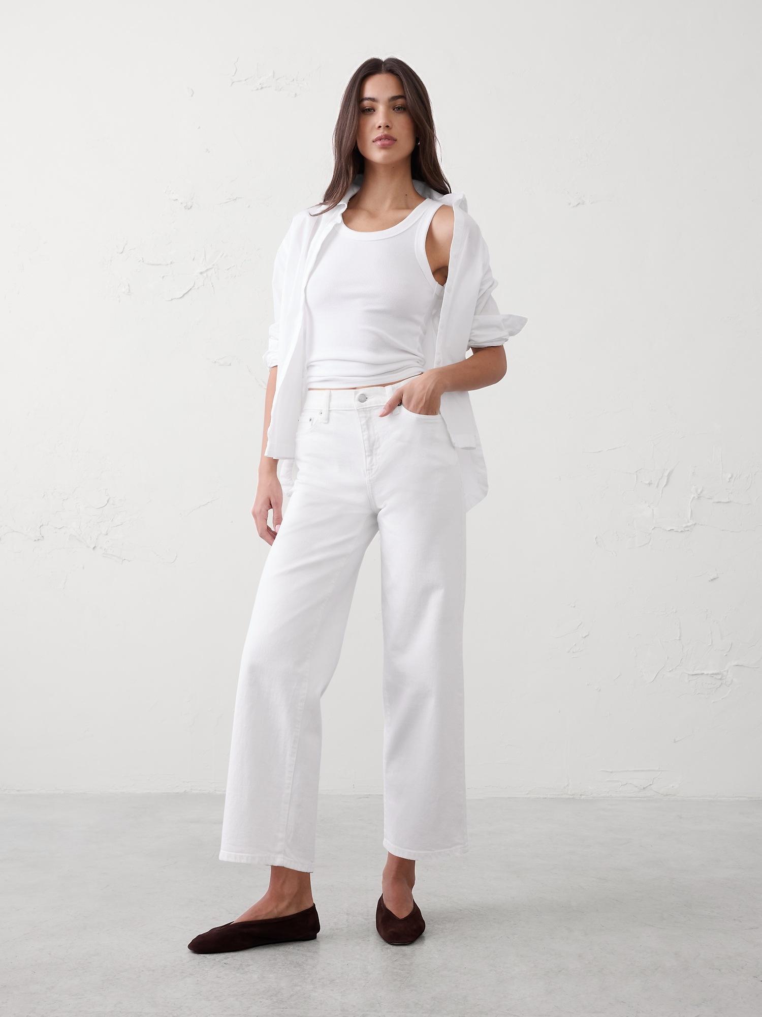 straight high-rise jean