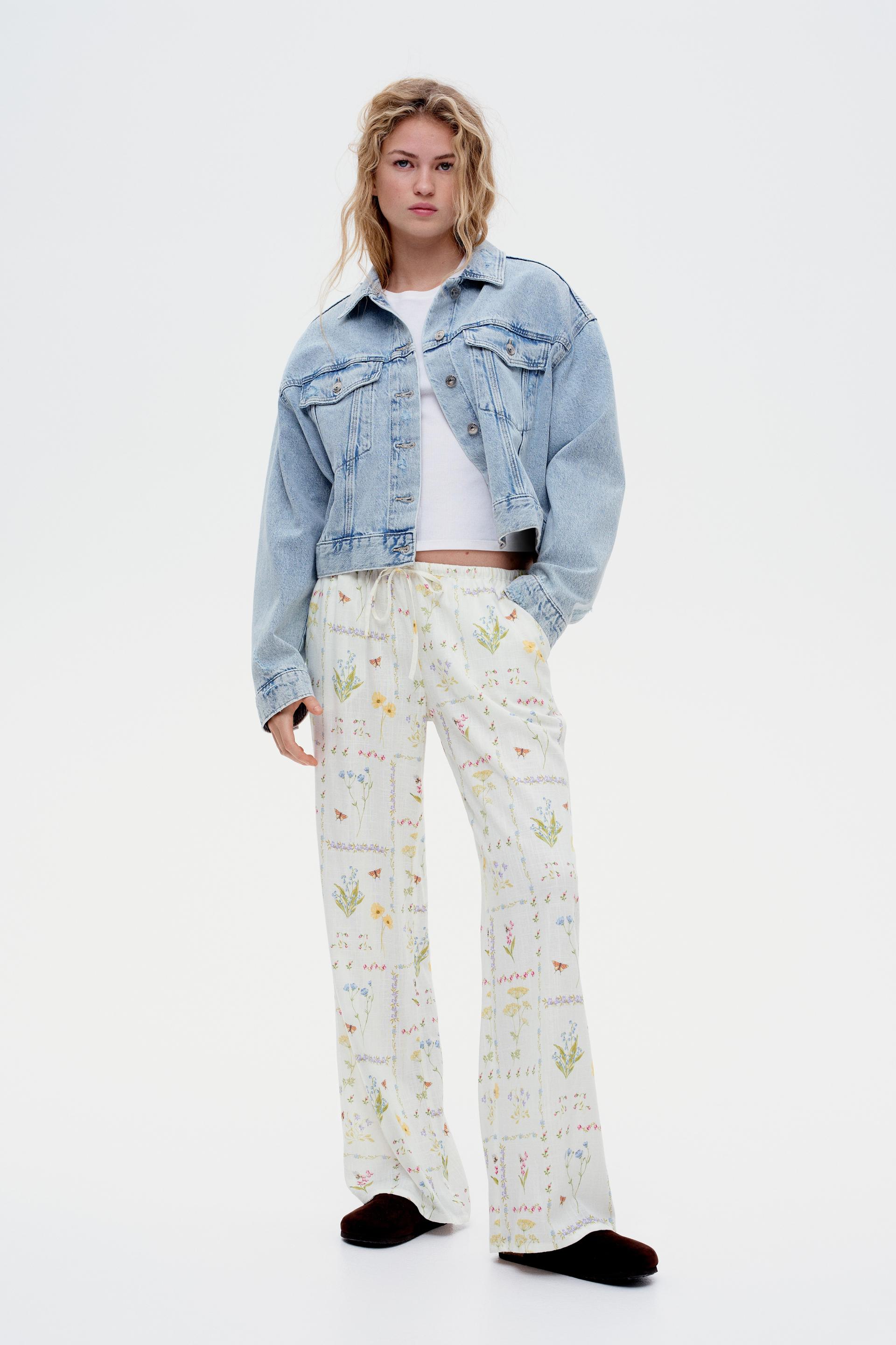 straight-leg drawstring pants