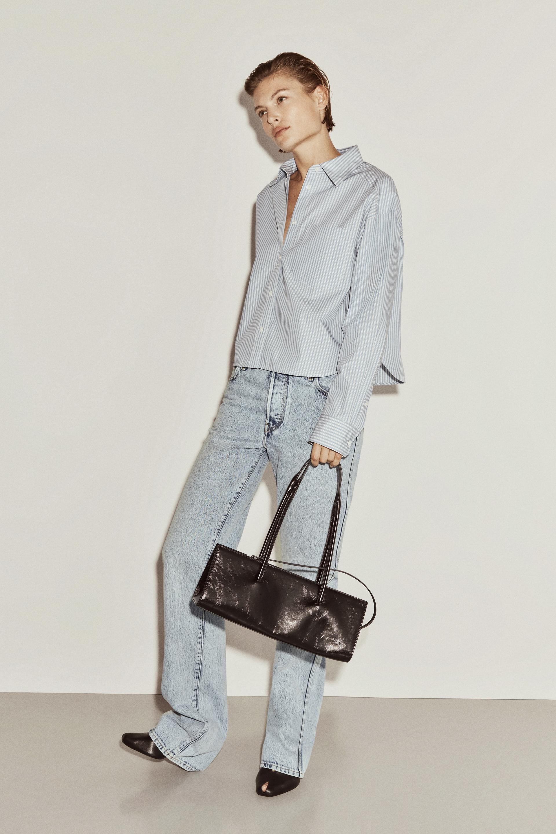 straight-leg jeans