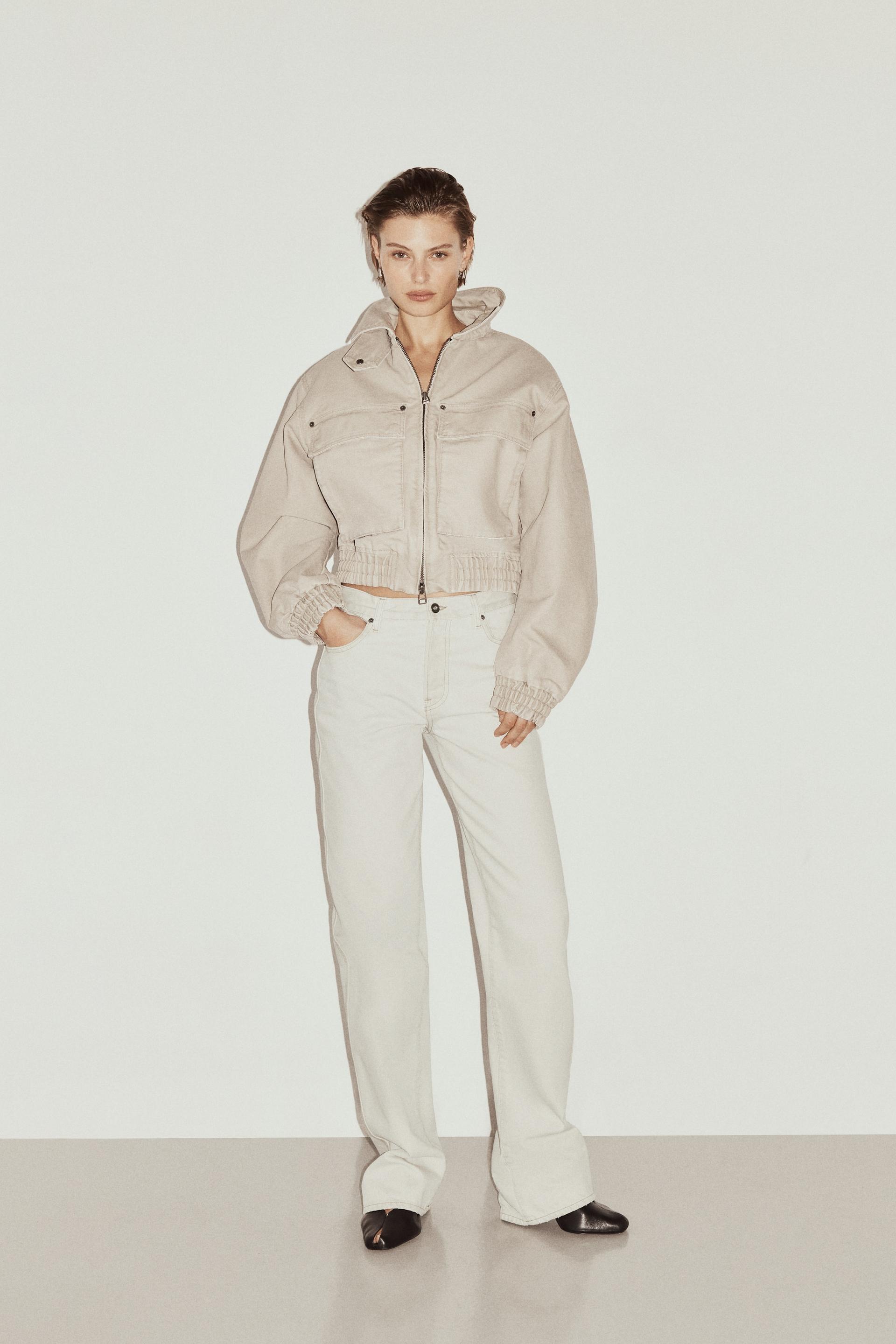 straight-leg jeans