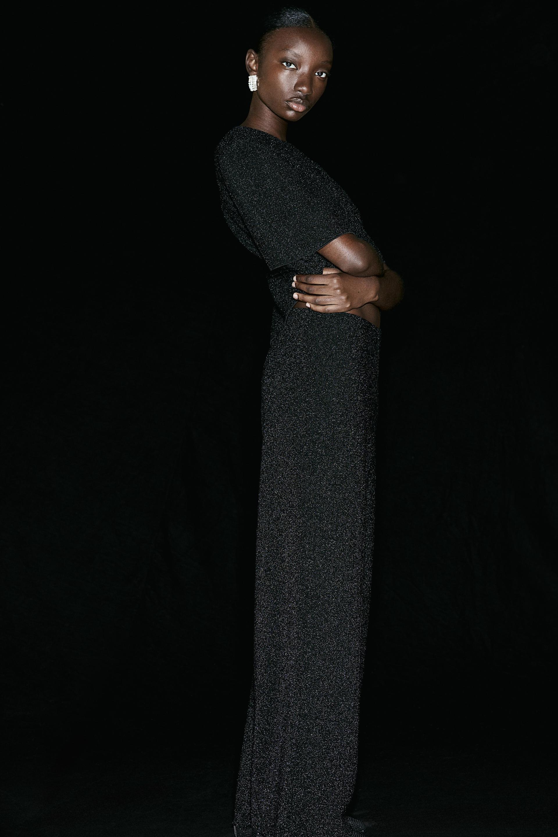 straight-leg jersey pants