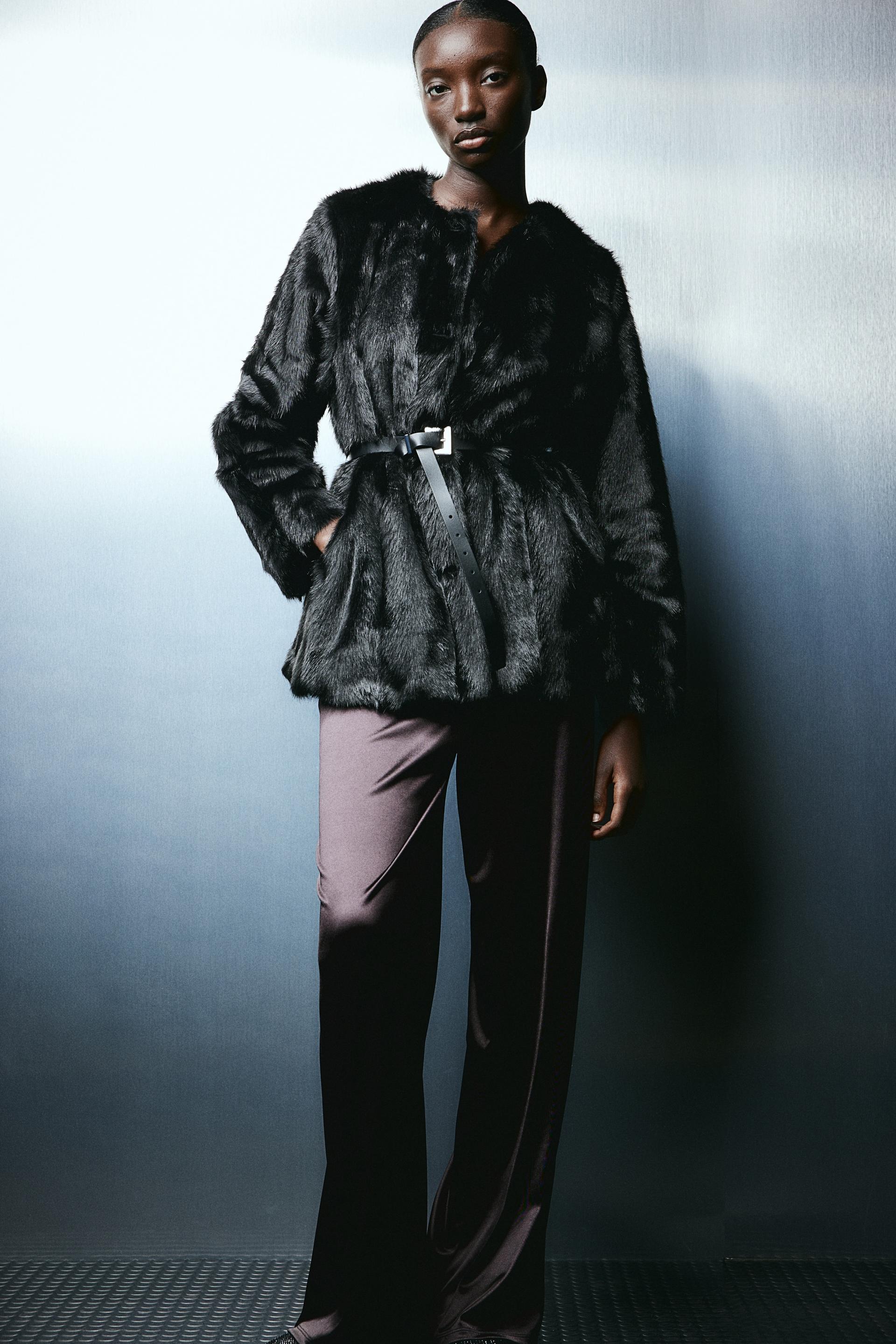 straight-leg jersey pants