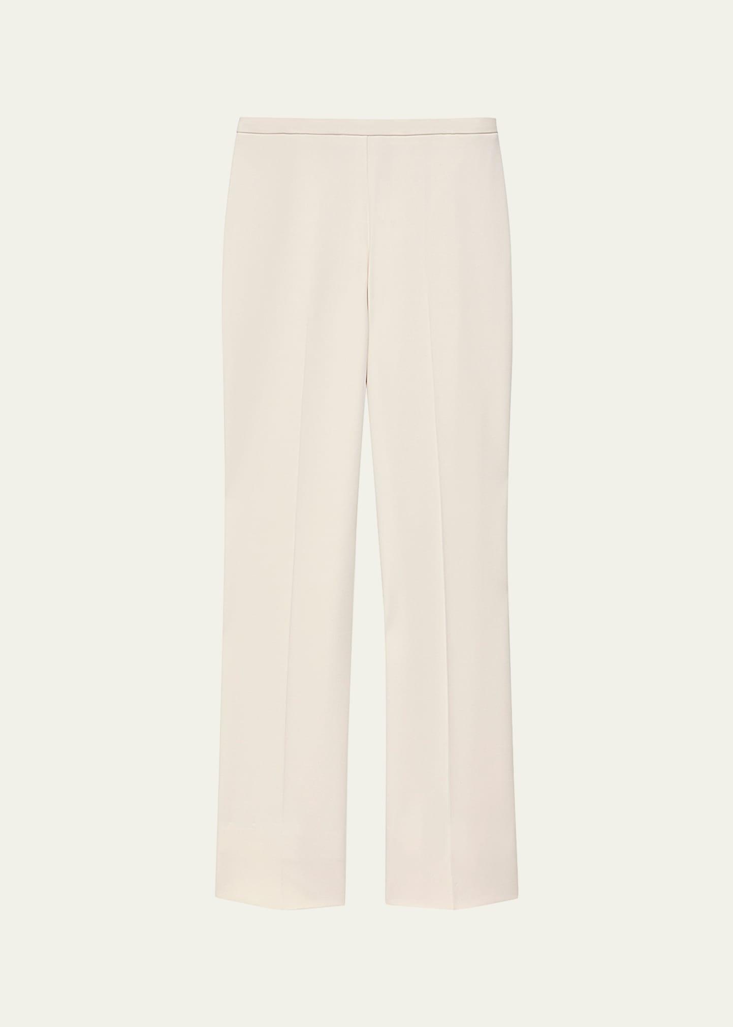 straight leg jersey pants