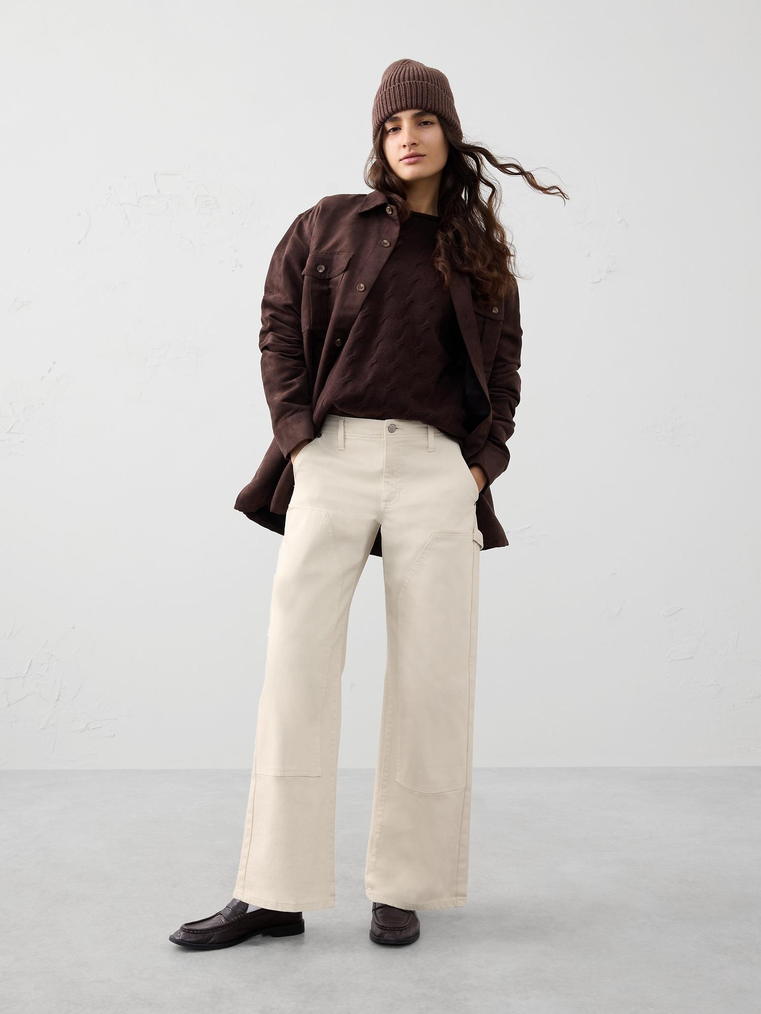 straight mid-rise carpenter jean