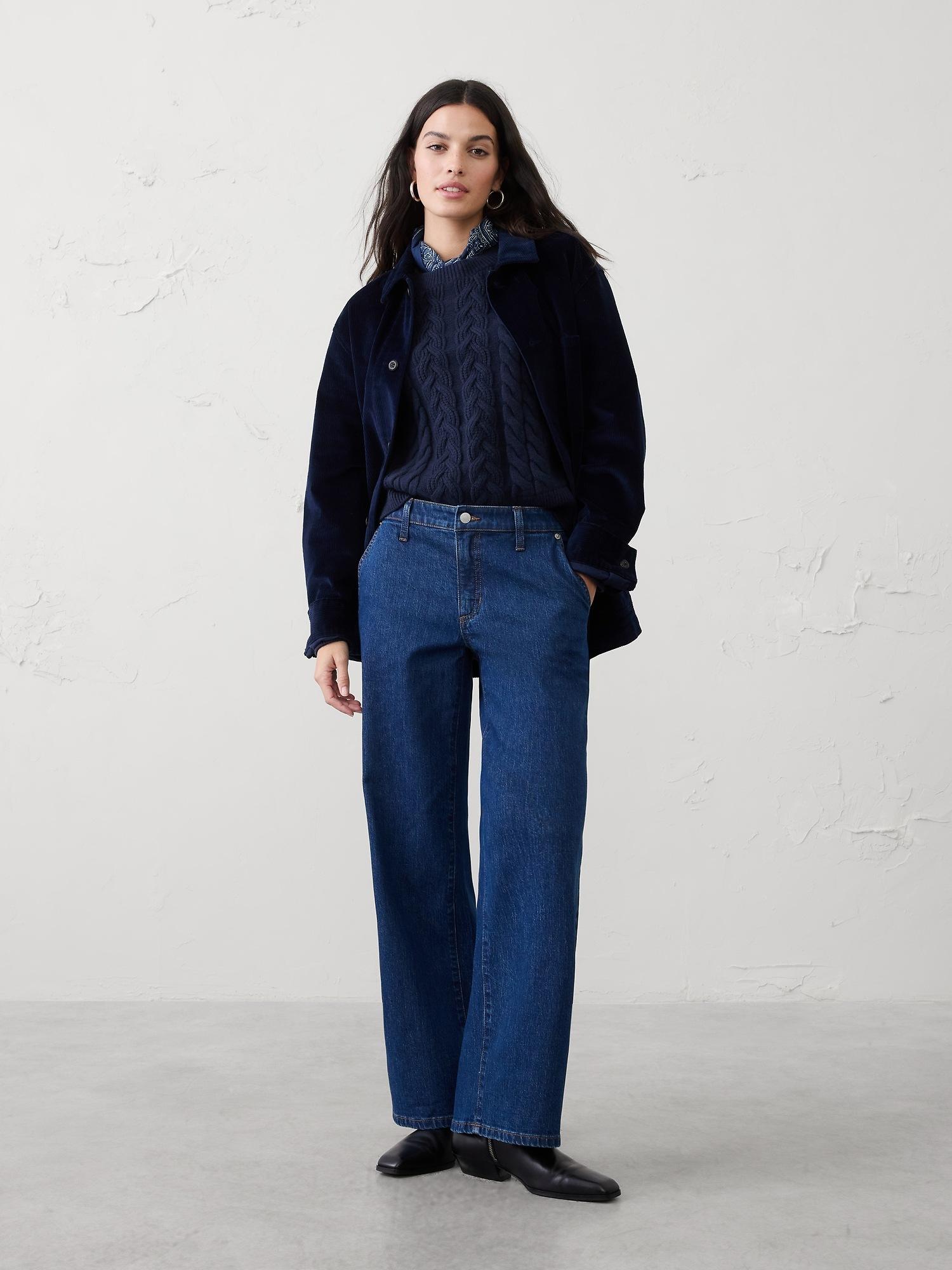 straight mid-rise carpenter jean