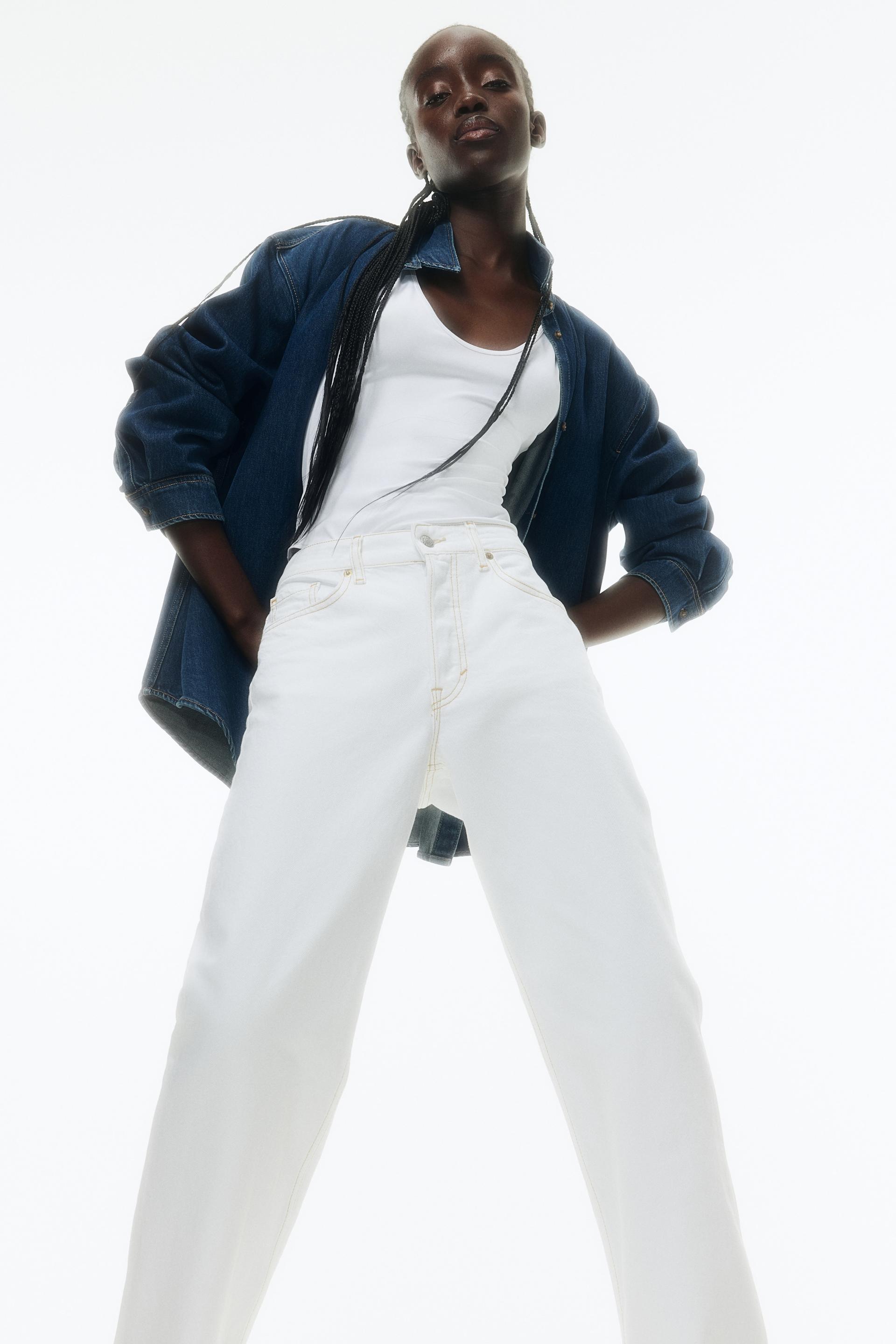 straight regular jeans