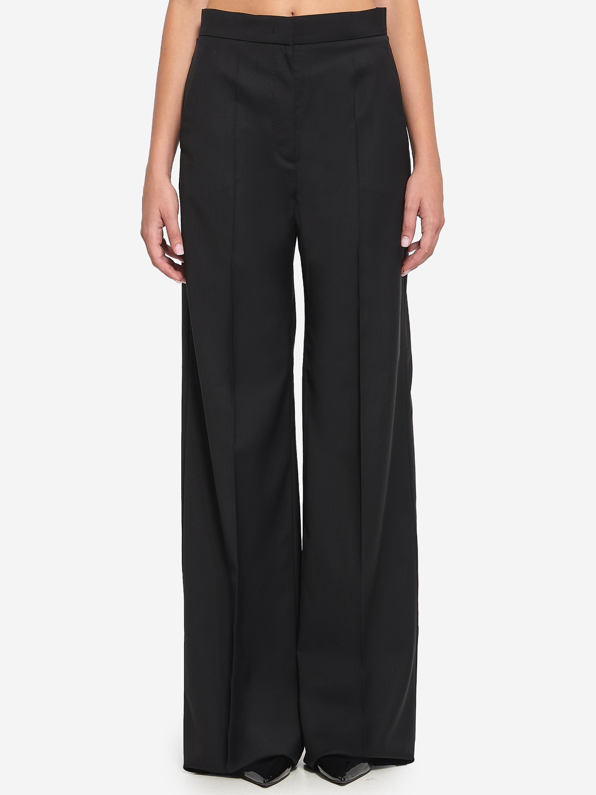 straightleg trousers in light wool