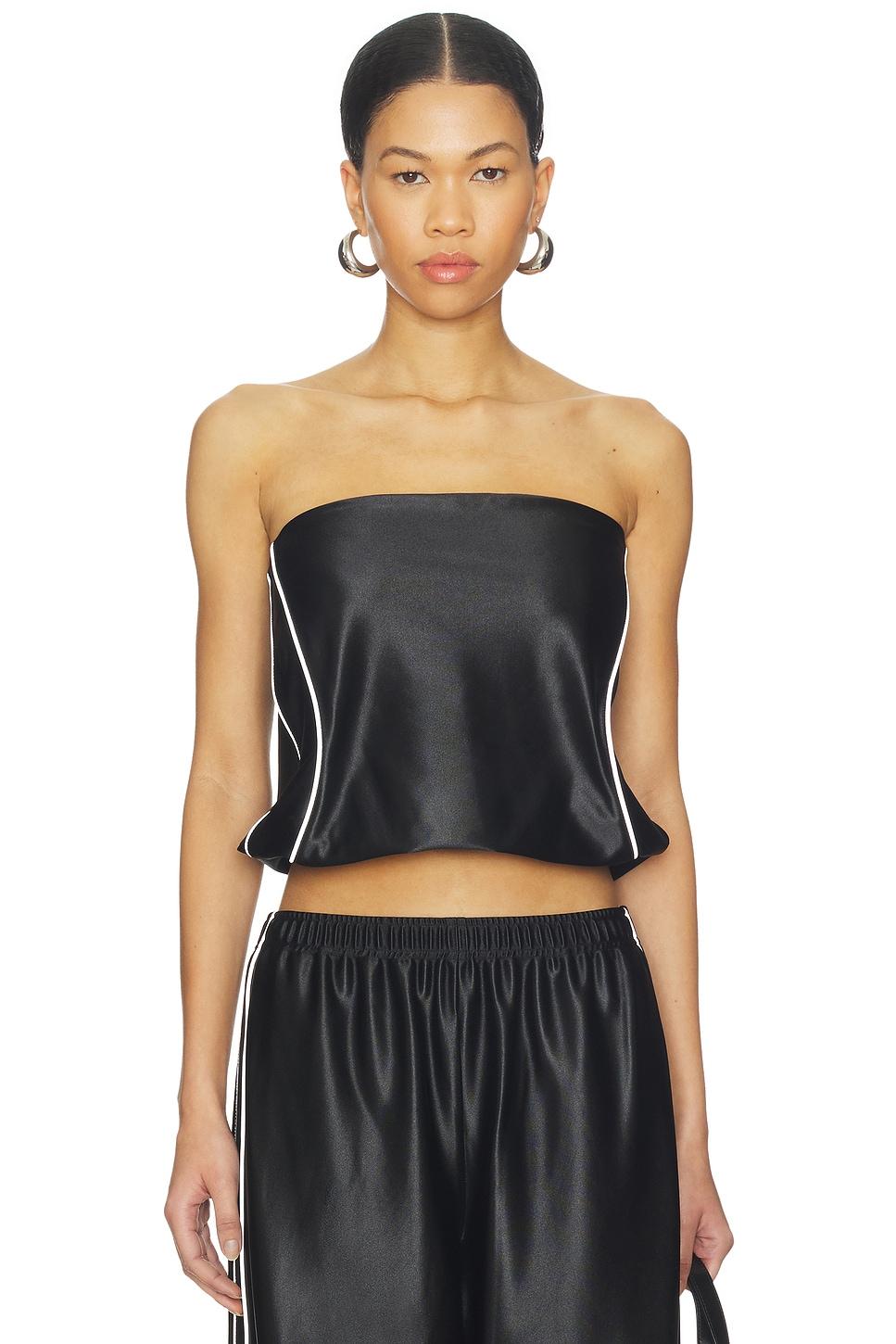 strapless bubble top