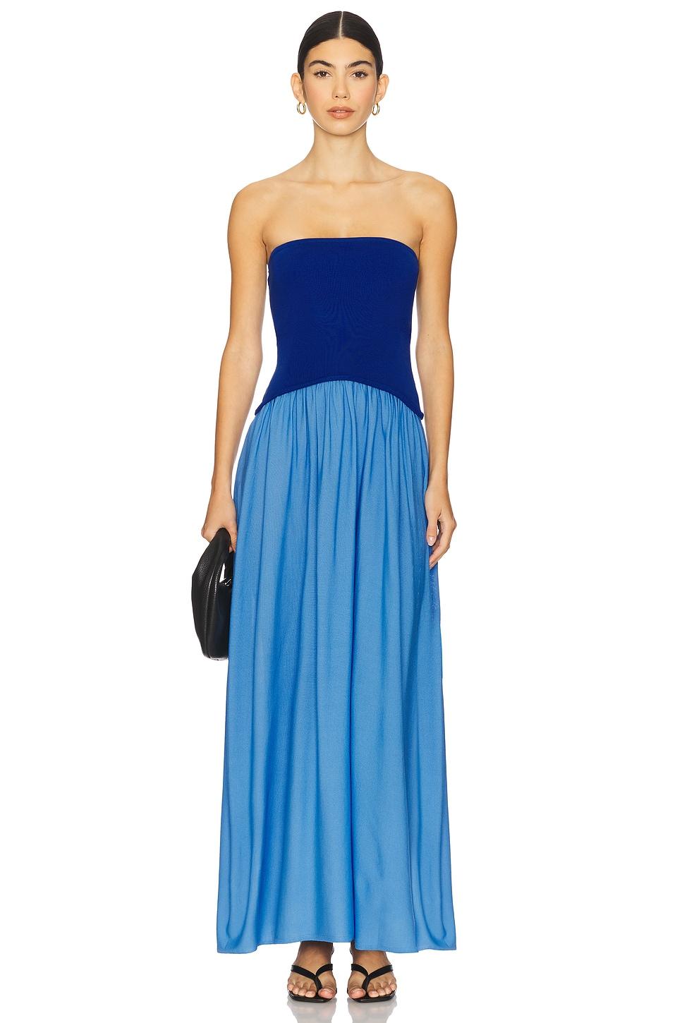 strapless soglio dress