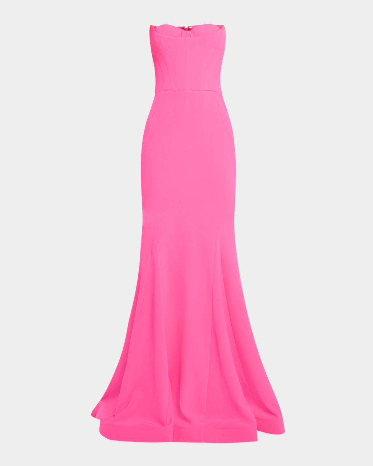 strapless sweetheart mermaid gown