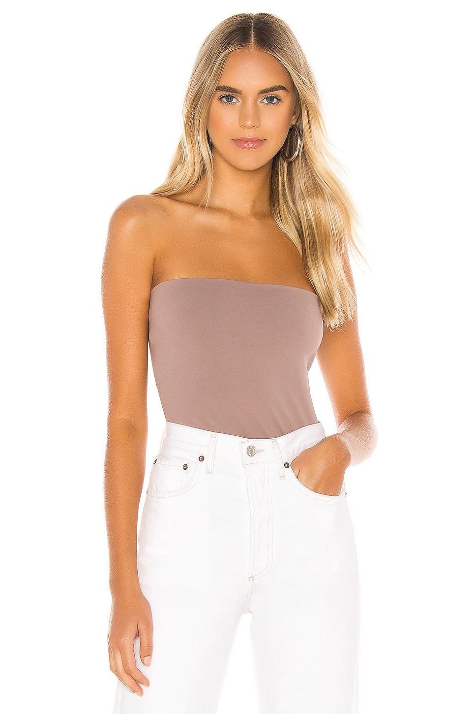 strapless tube top