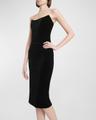 strapless velvet corset dress