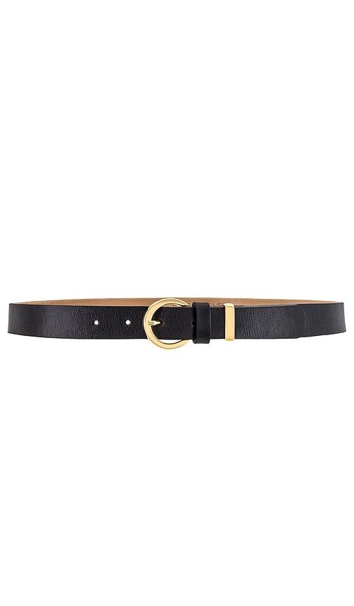 streets ahead minny belt in black.