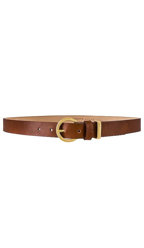 streets ahead minny belt in brown.
