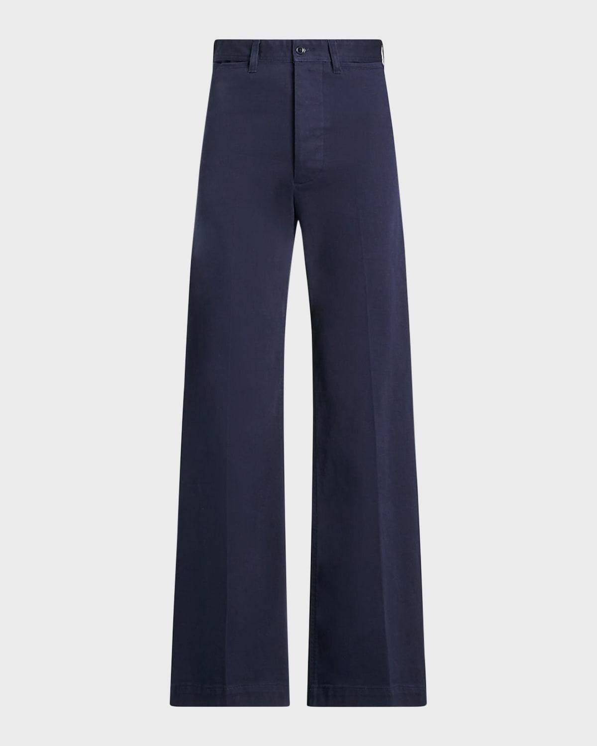 stretch chino sailor pants