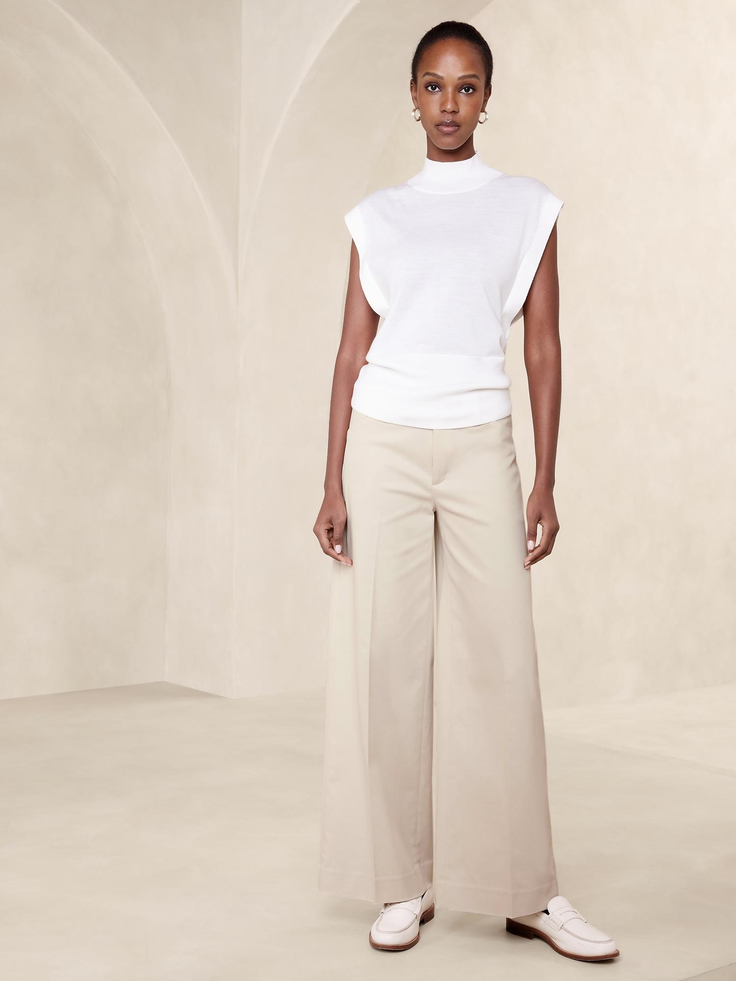 stretch-cotton icon trouser