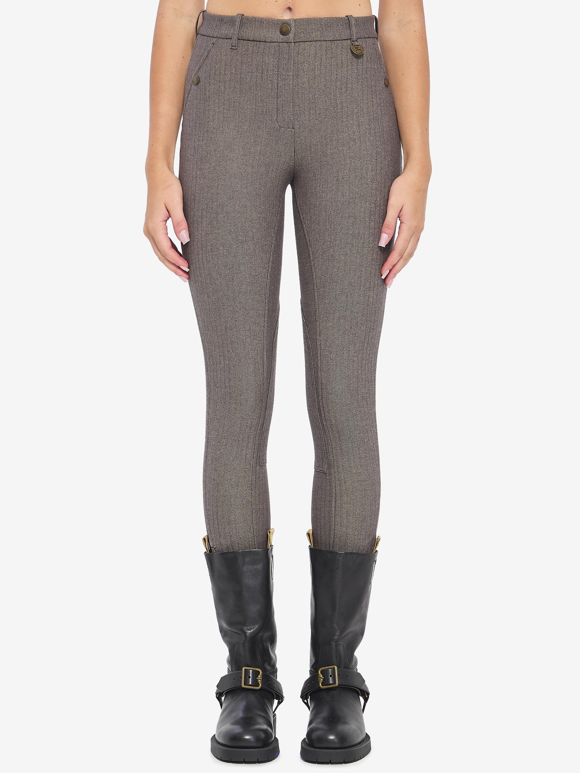 stretch cotton jodhpur trousers