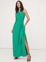 stretch-crepe maxi dress