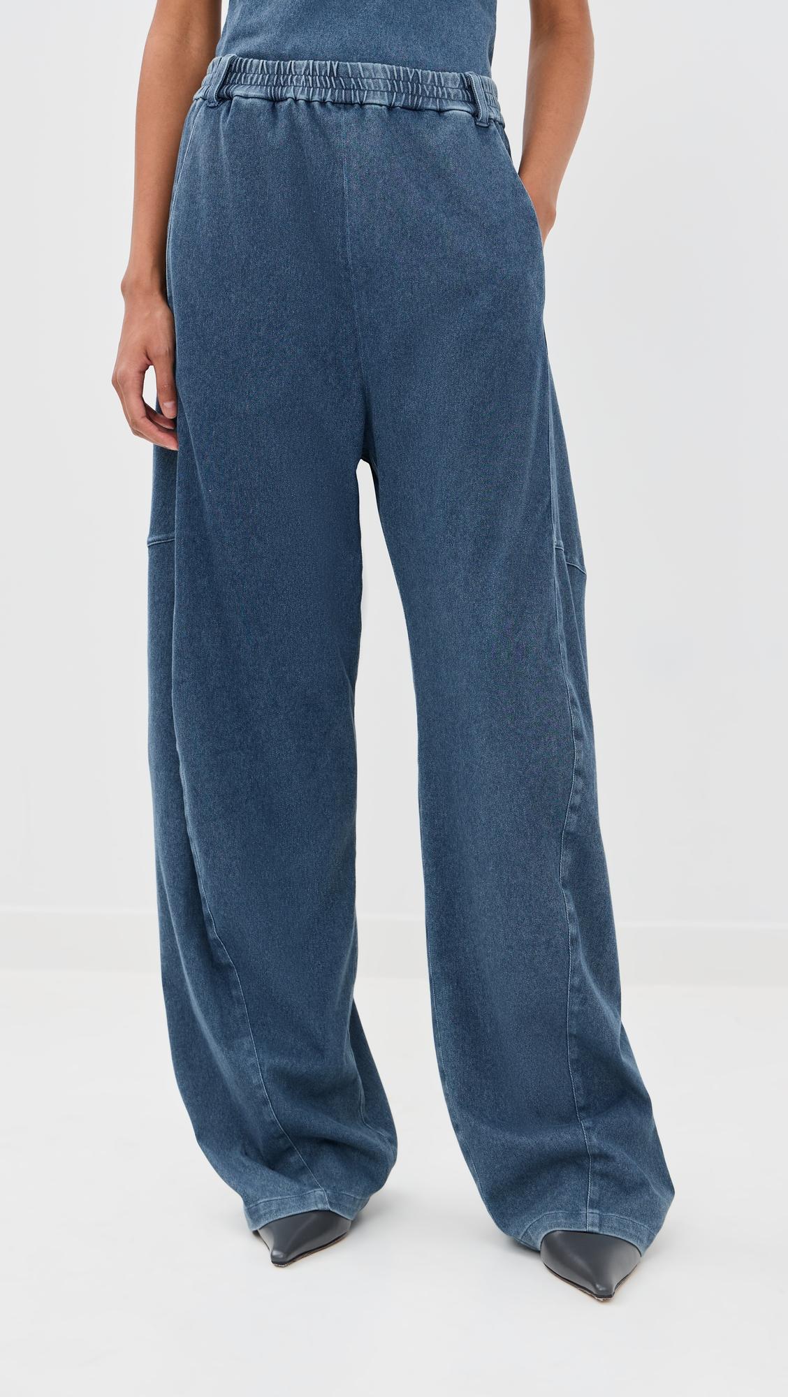 stretch denim knit winslow pants