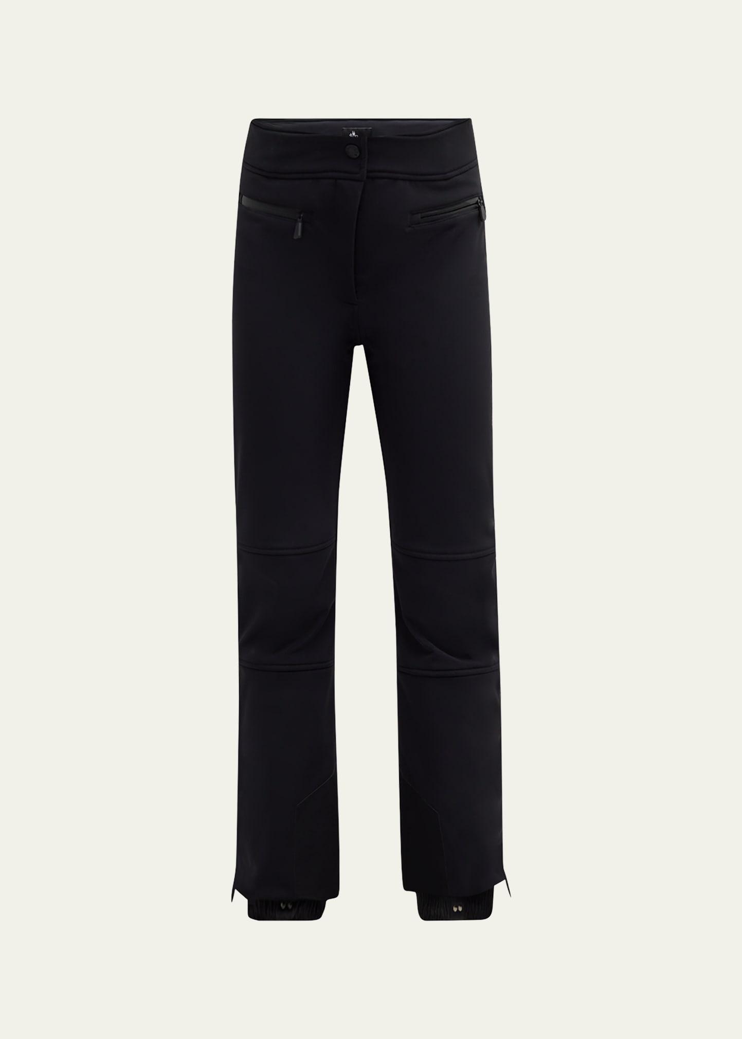 stretch fitted ski trousers
